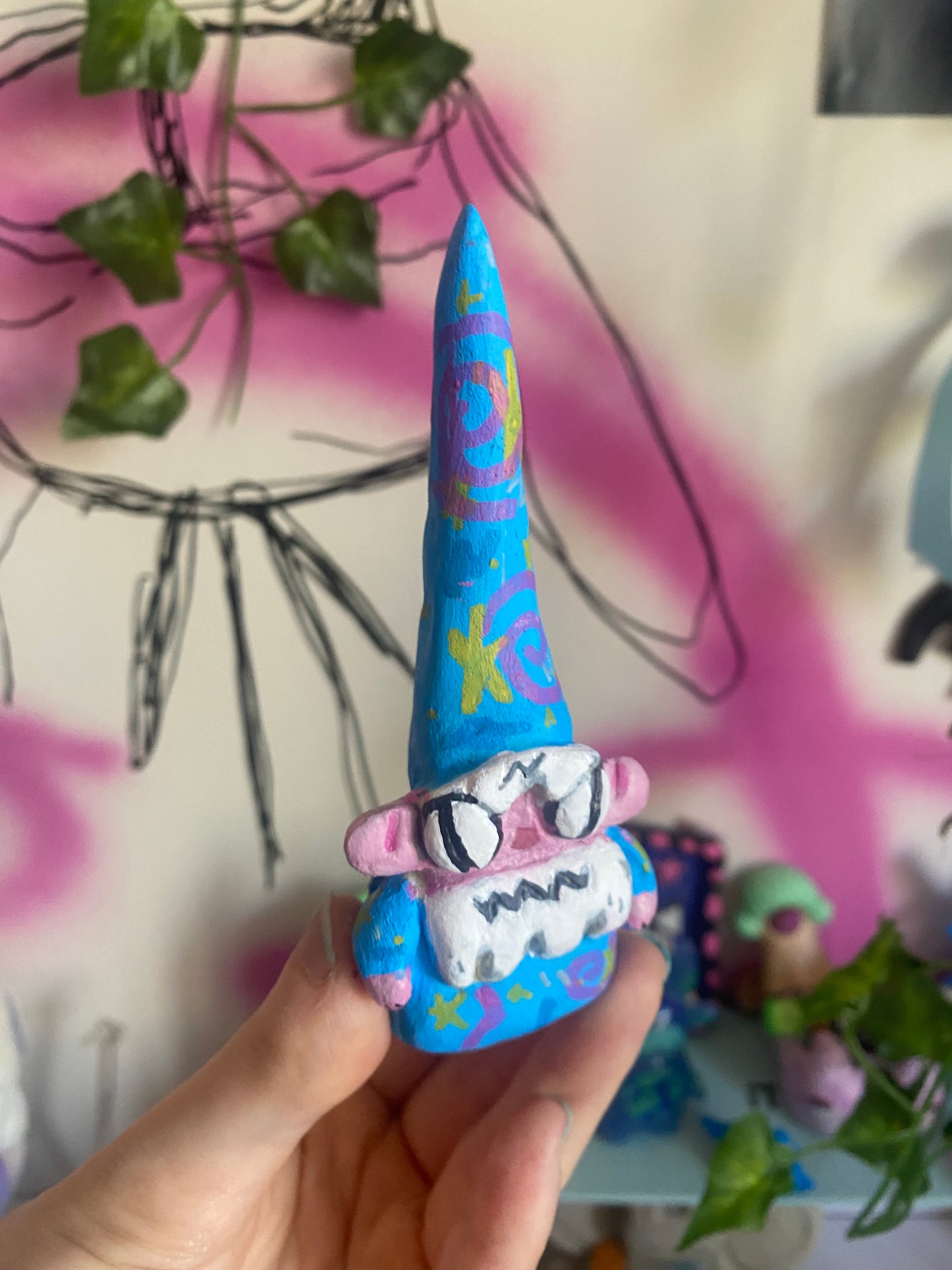 Wizard Toy Art Figurine (& friends)