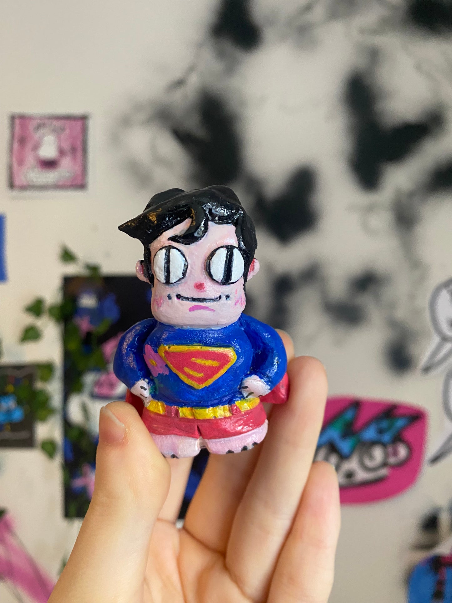 Super (sweet) Man Toy Art Figurine