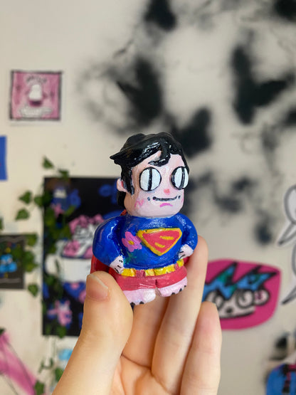 Super (sweet) Man Toy Art Figurine