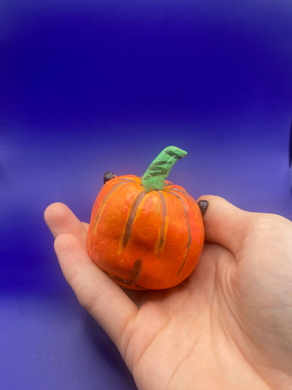 Pipkin the Pumpkin Art Figure Sculpture