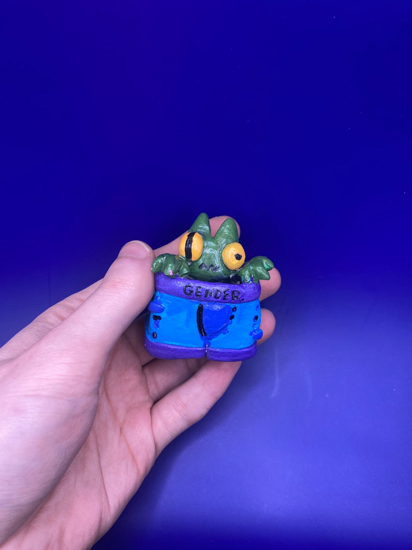 Gender Pants Art Toy Figurine