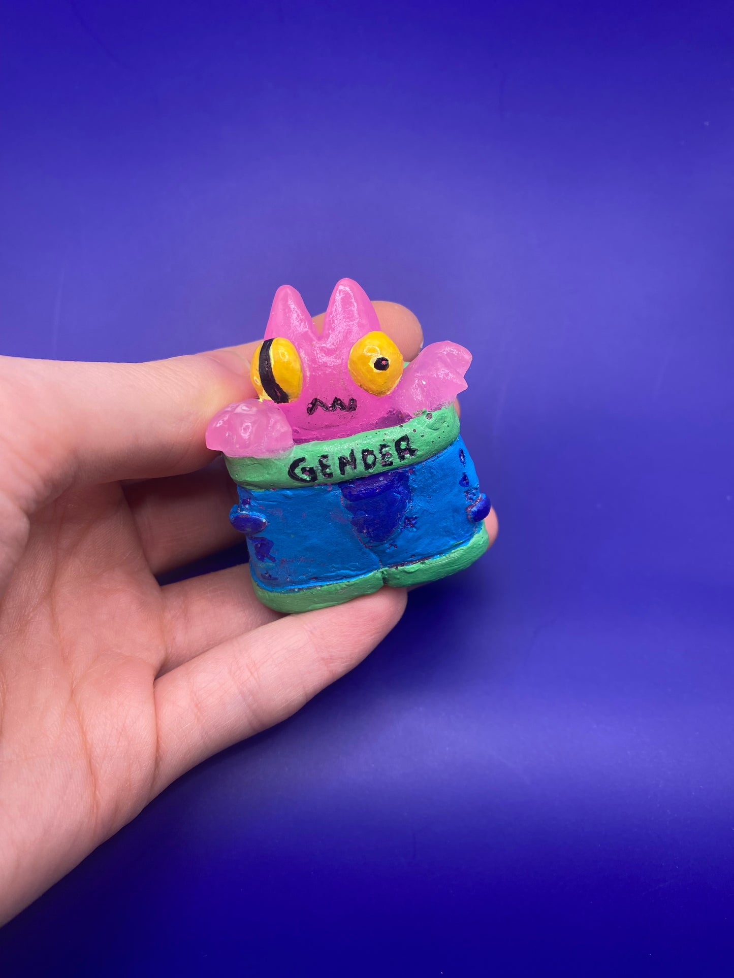 Gender Pants Art Toy Figurine