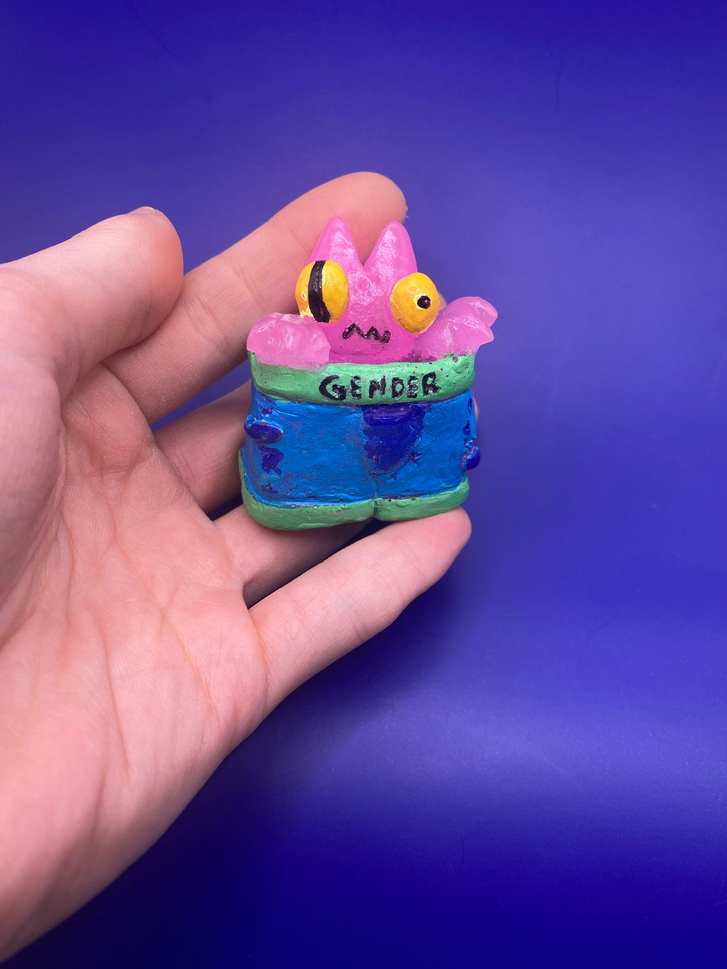 Gender Pants Art Toy Figurine