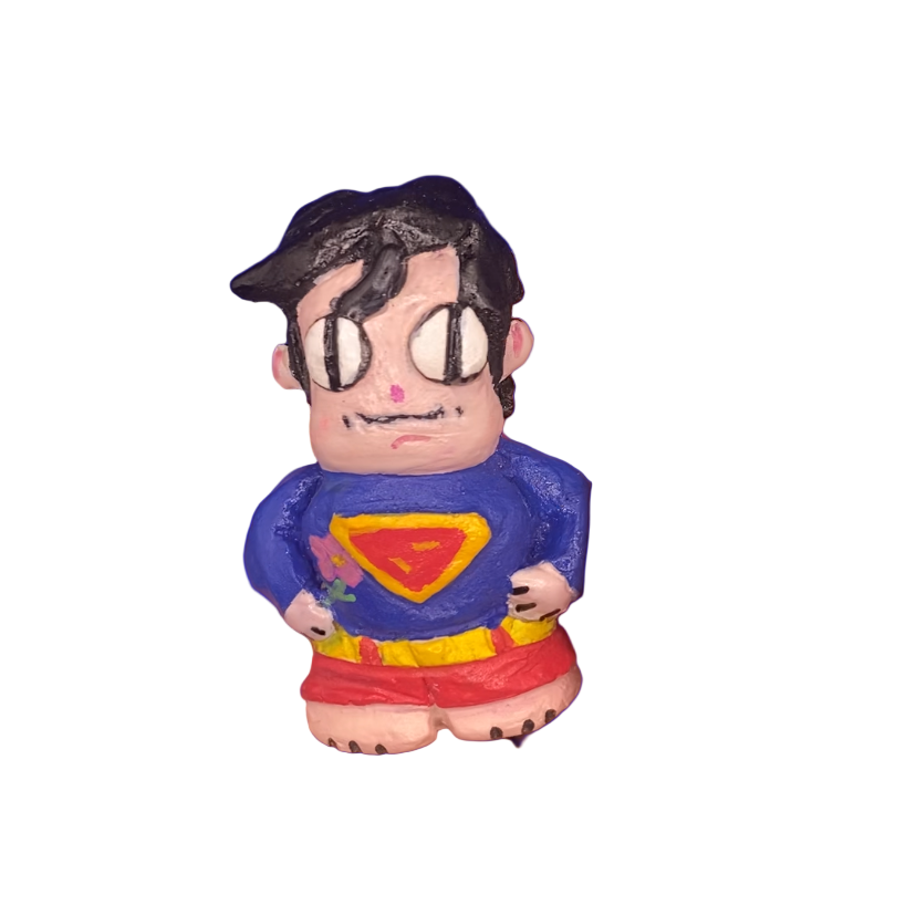 Super (sweet) Man Toy Art Figurine