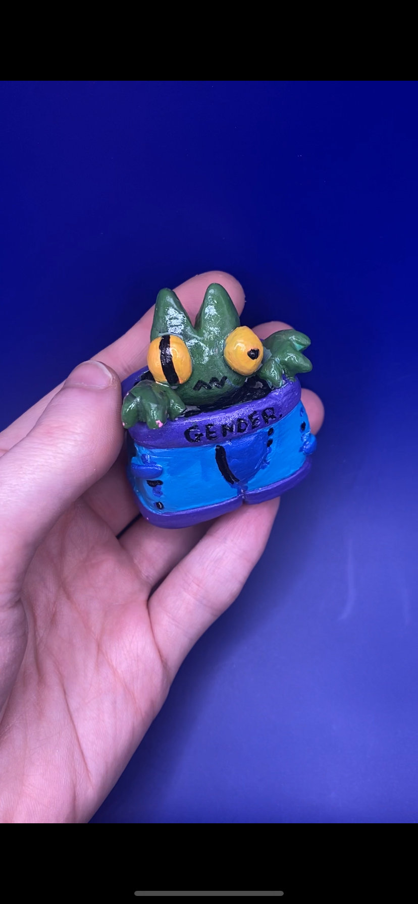 Gender Pants Art Toy Figurine
