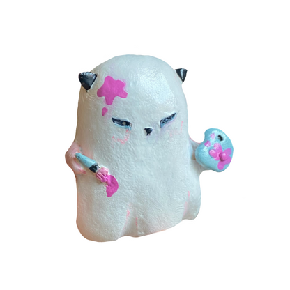 Artie the Ghost Art Figure Sculpture