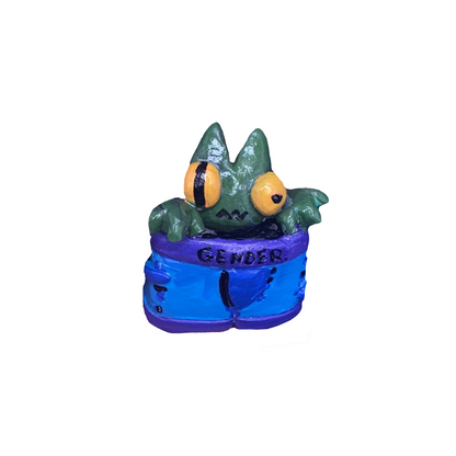 Gender Pants Art Toy Figurine
