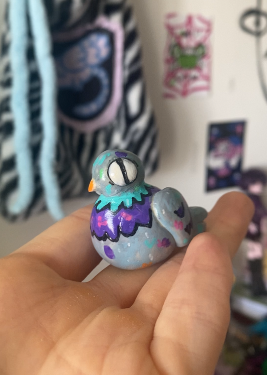 Pigeon Art Toy Figurine