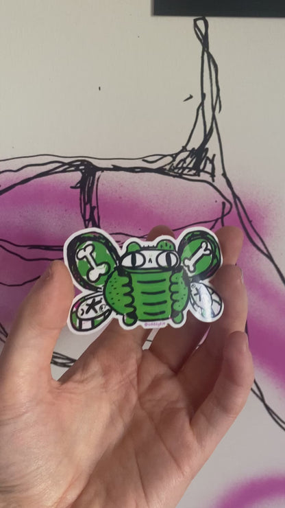 Catterfly Vinyl Sticker