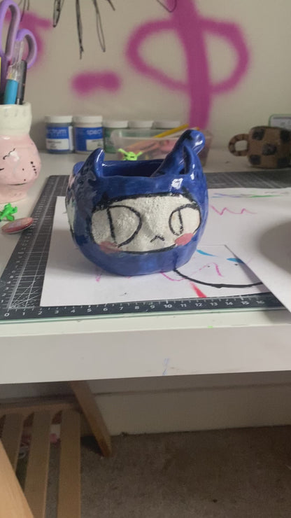 Odd Creature Ceramic Bowl - Starry