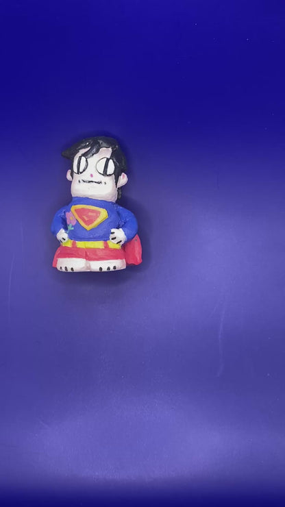 Super (sweet) Man Toy Art Figurine