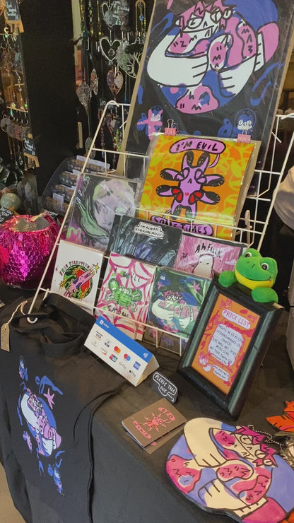 Spaced out on earth Large A3 Print